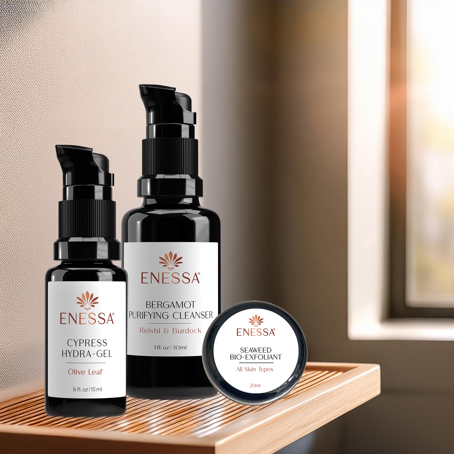 Cypress Hydration Kit on table