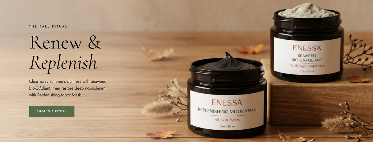 The Fall Ritual: Seaweed Bio-Exfoliant and Replenishing Moor Mask