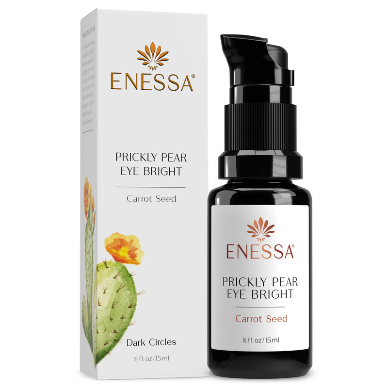 Prickly Pear Eye Bright for dark circles around the eyes – Enessa Organic  Skin Care