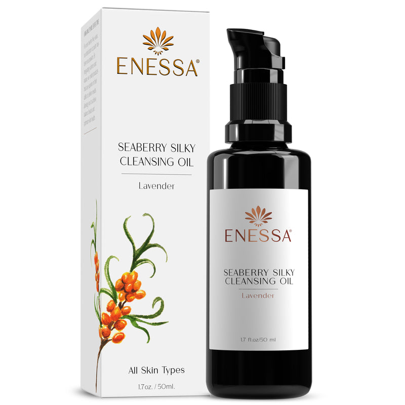 Seaberry Silky Cleansing Oil - Enessa Organic Skin Care