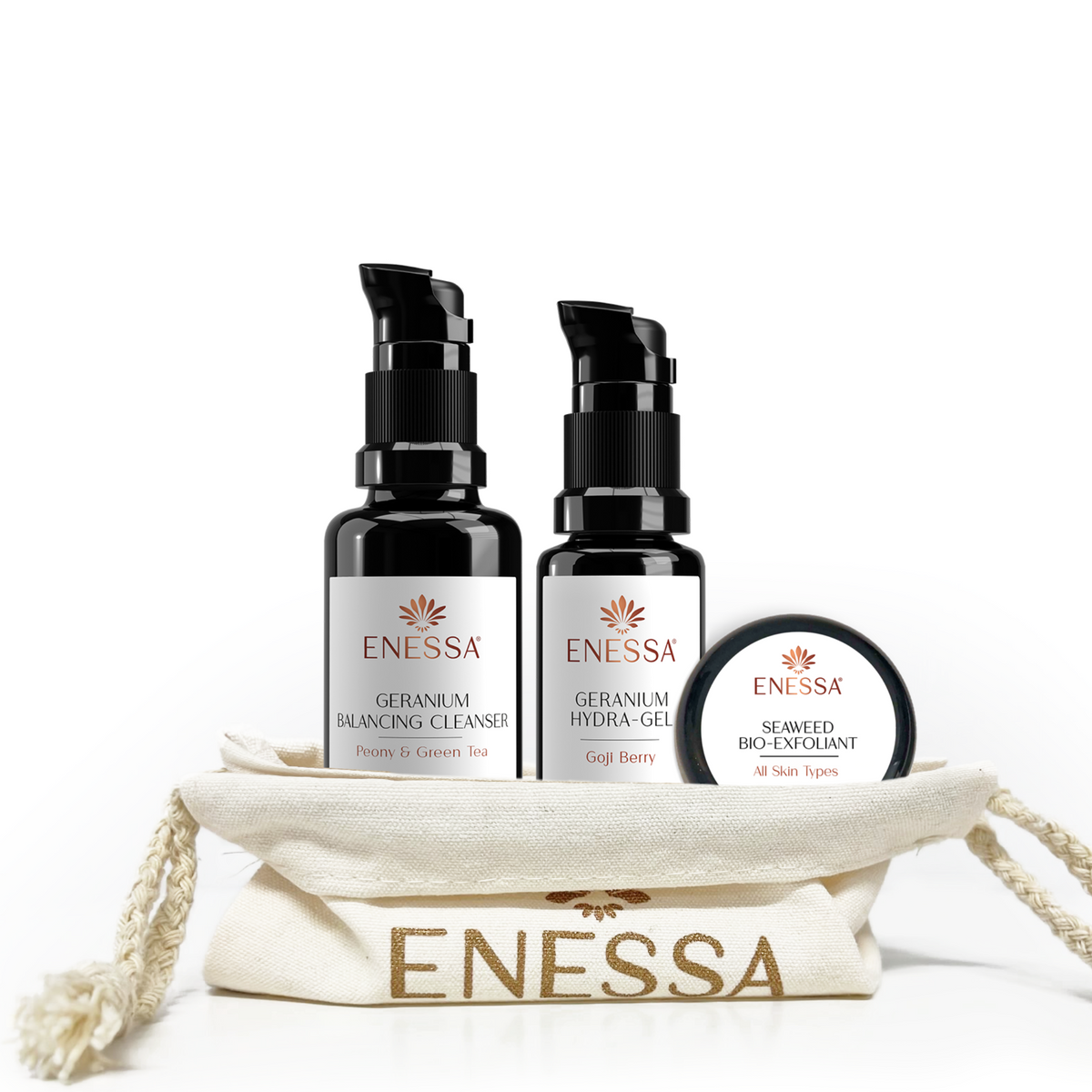 Geranium Hydration Set - Enessa Organic Skin Care
